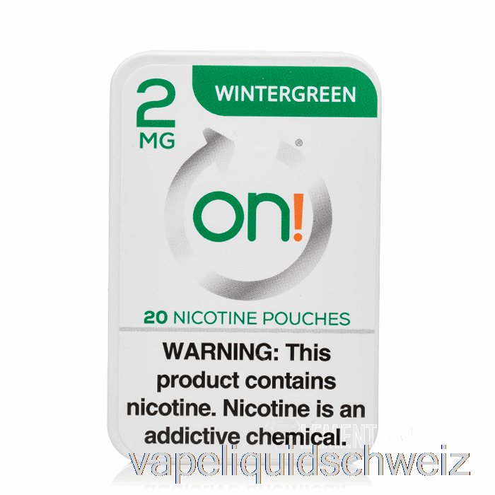 An! Nikotinbeutel - Wintergrün 2 Mg Vape Schweiz